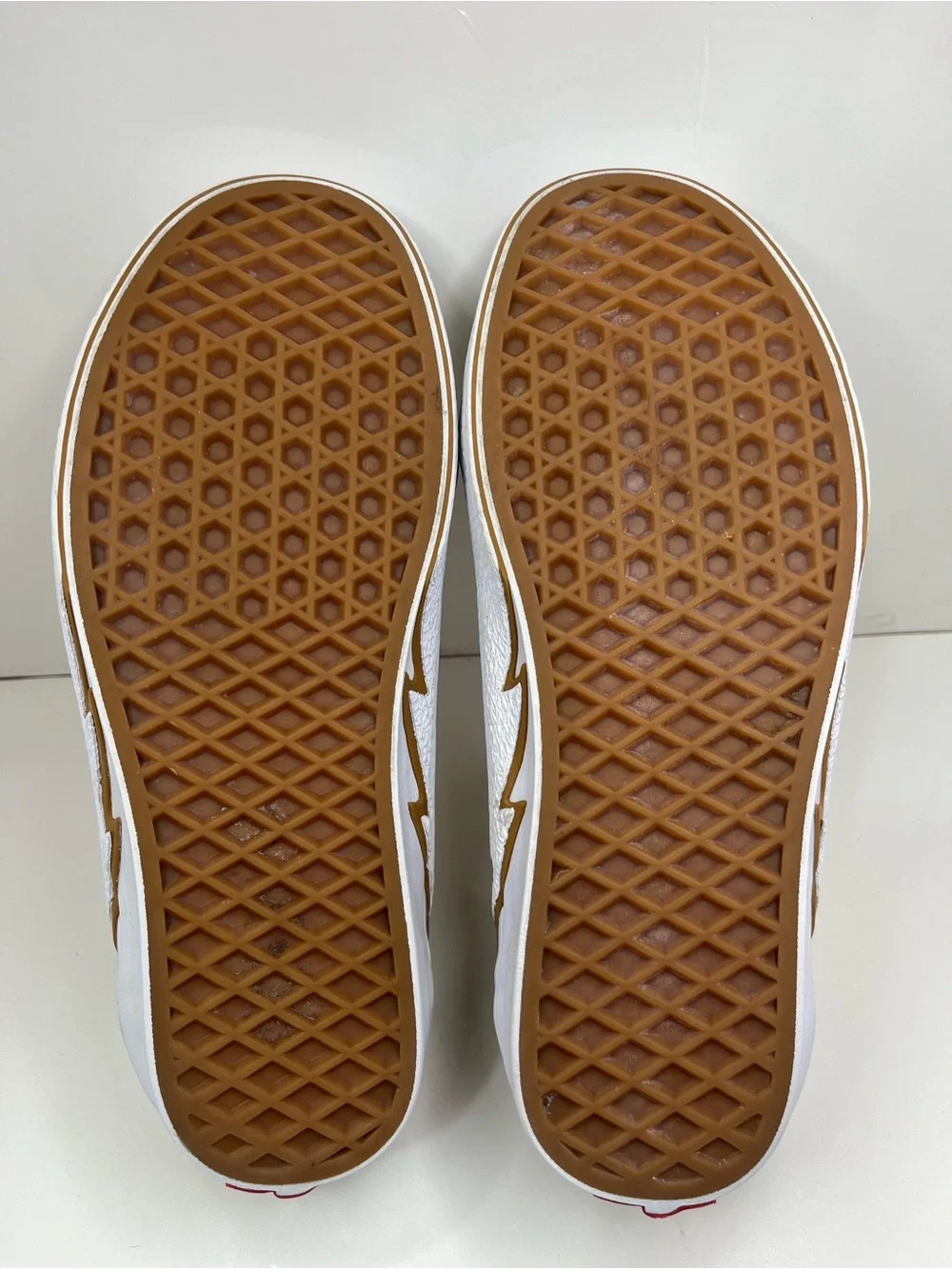 Vans Old Skool Bolt Unisex US M6.5/W8 Skate Shoes Cathay Spice White Sneakers